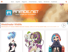 Tablet Screenshot of animoe.net